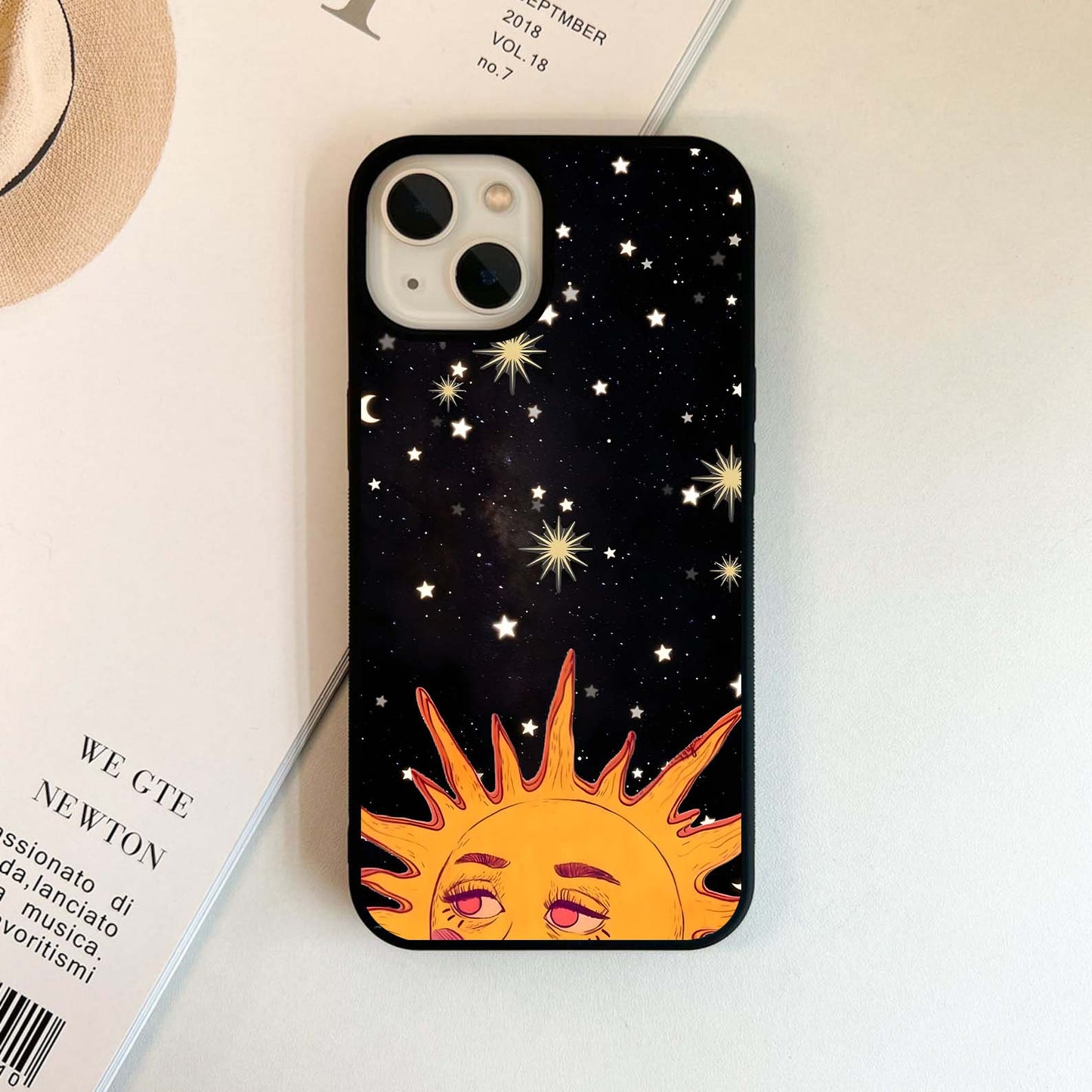 Sunshine Star Whimsy Glass Case