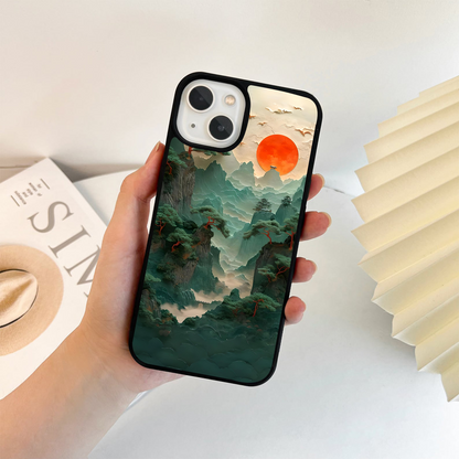 Sky Silence Trail Glass Case