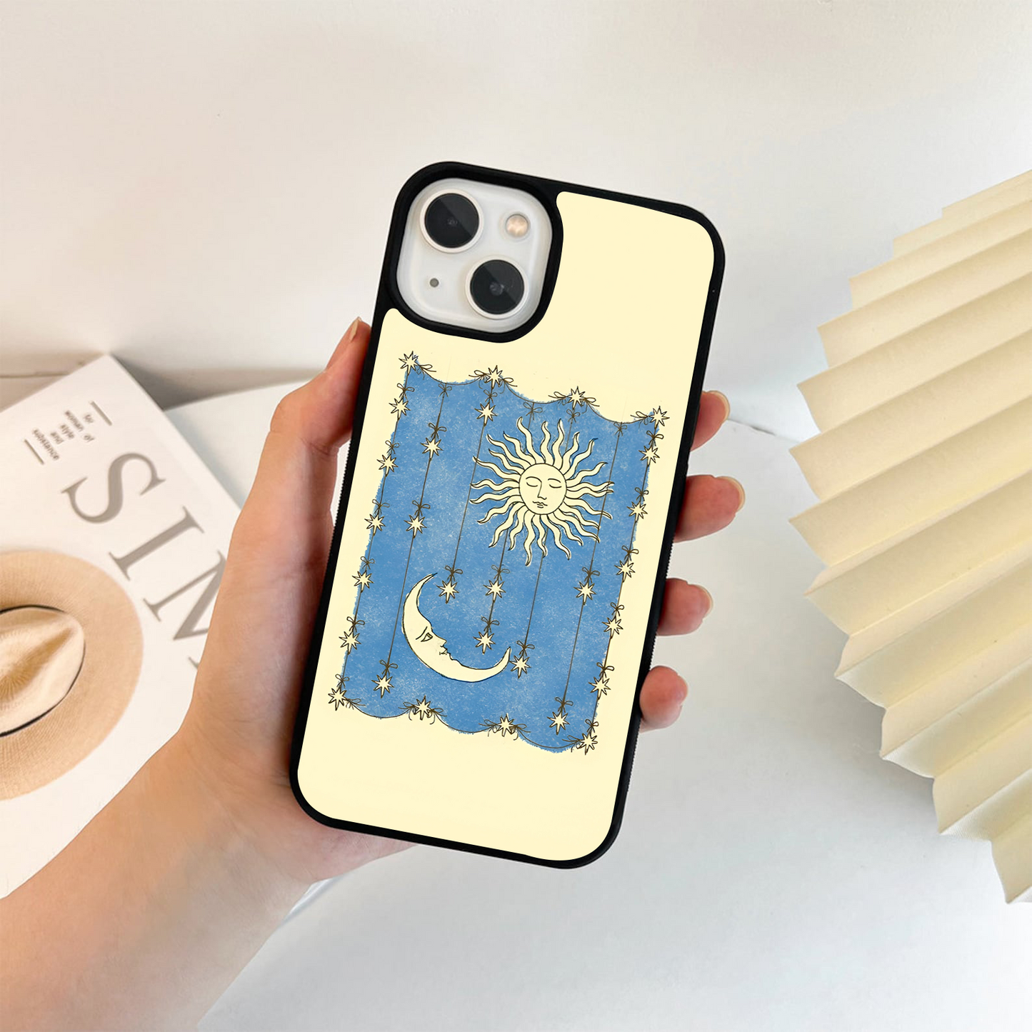 Cosmic Sun Mood Glass Case