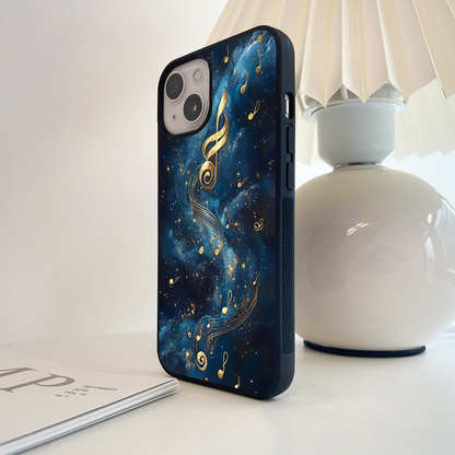 Golden Musical Sky Glass Case