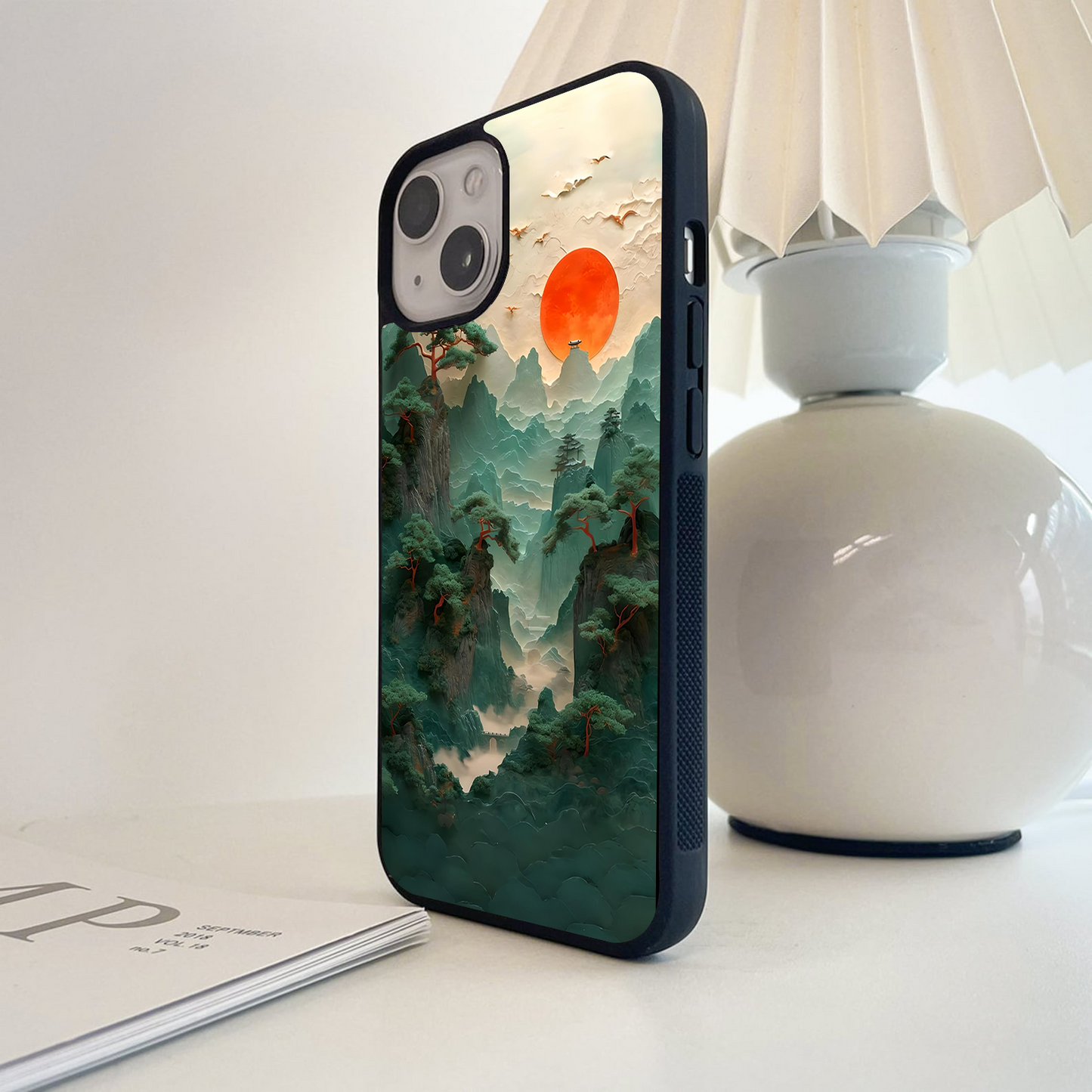 Sky Silence Trail Glass Case