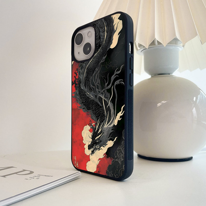 Shadow Dragon Fury Glass Case
