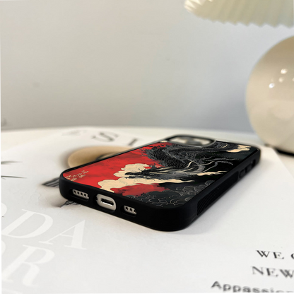 Shadow Dragon Fury Glass Case