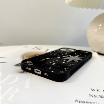 Golden Starlight Glow Glass Case