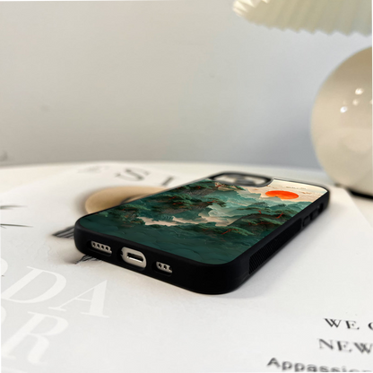 Sky Silence Trail Glass Case