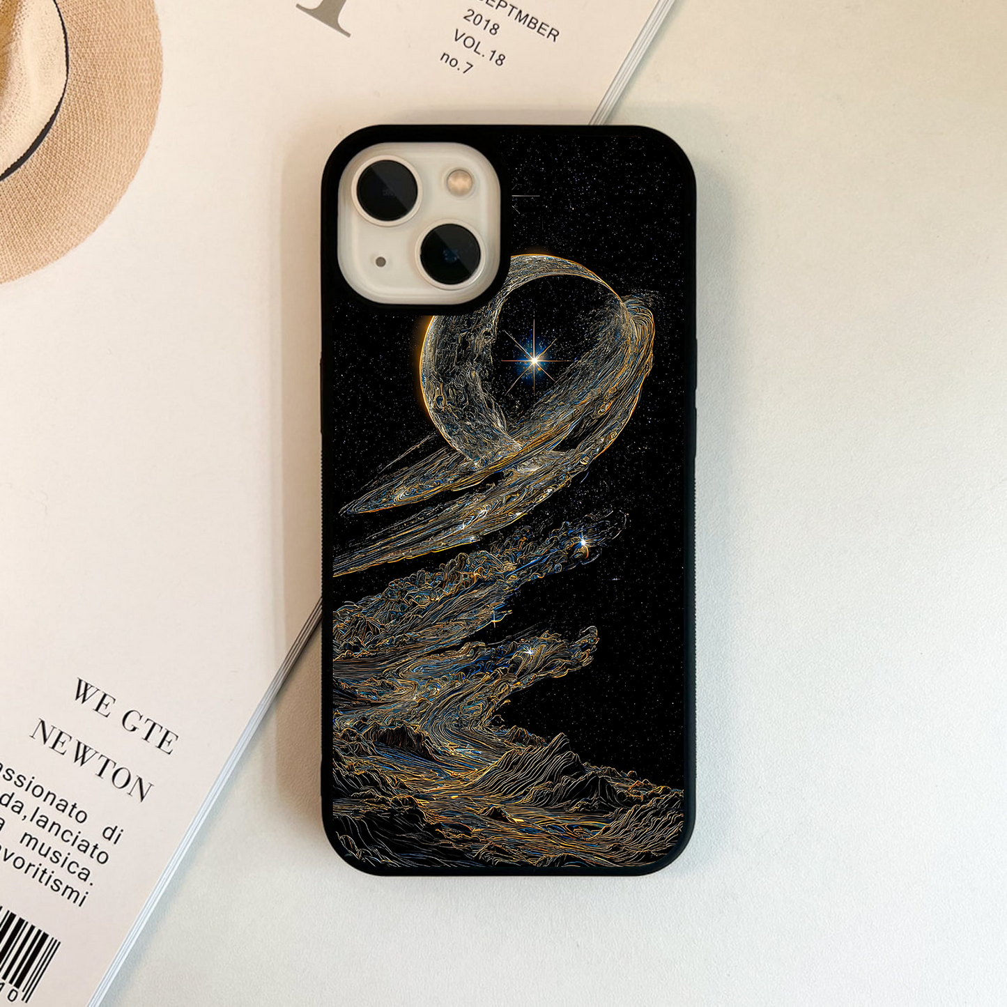 Eternal Cosmic Flow Glass Case