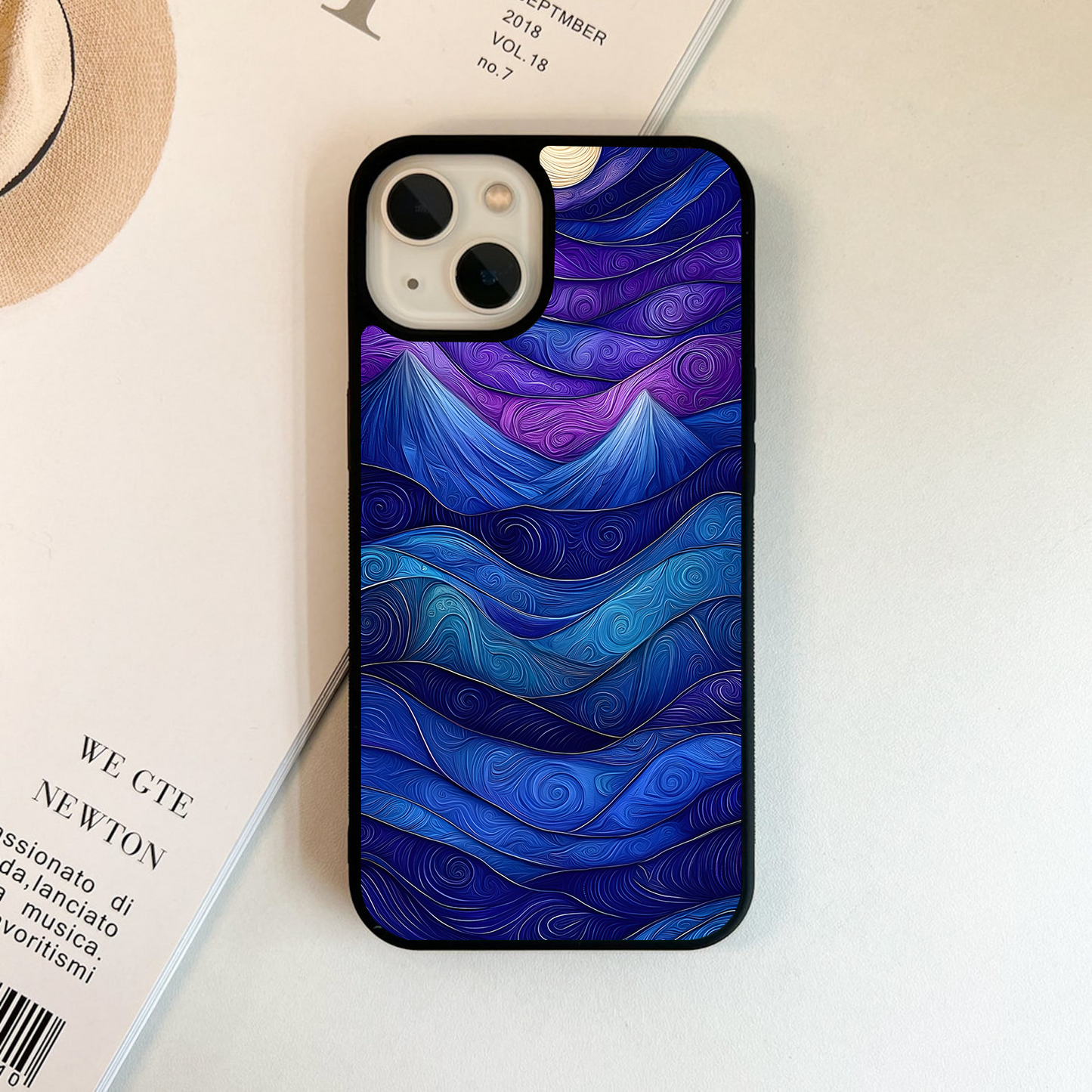 Cool Vibrant Glass Case