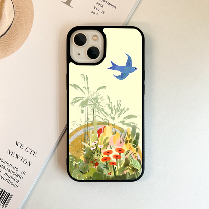 Tropical Bloom Flight Glass Case