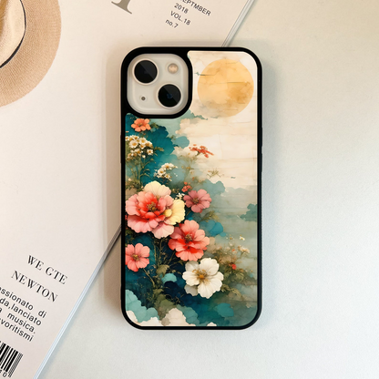 Petals In Bloom Glass Case