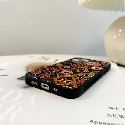 Symmetrical Pattern Glass Case