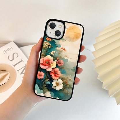 Petals In Bloom Glass Case