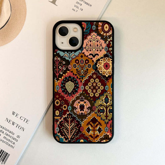 Symmetrical Pattern Glass Case