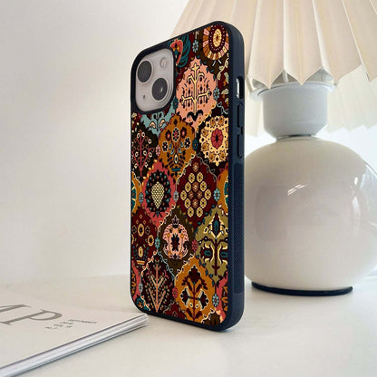 Symmetrical Pattern Glass Case
