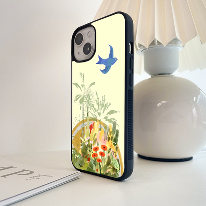 Tropical Bloom Flight Glass Case