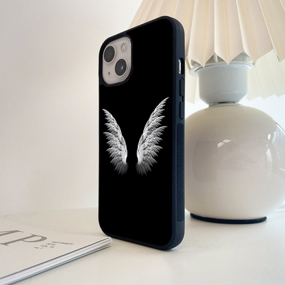 Angel Wing Grace Glass Case