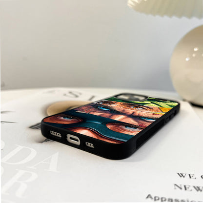 Marvel Character Collage Glass Case