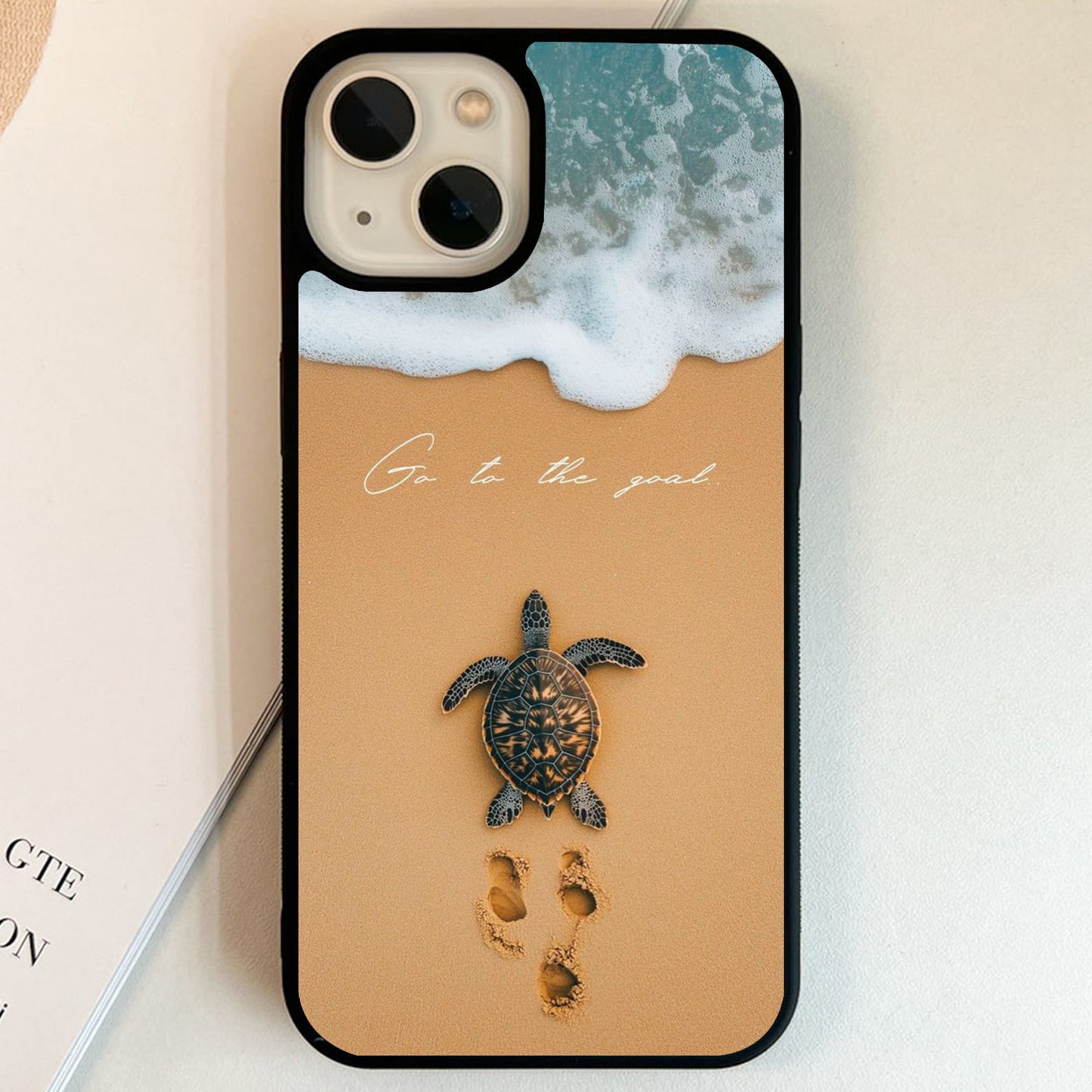 Little Turtle Journey Glass Case
