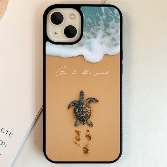 Little Turtle Journey Glass Case