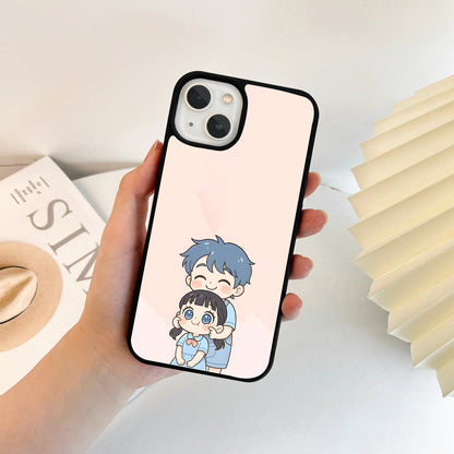 Cute Cheek Pinch Glass Case