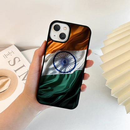 In Proud Indian Tricolor Glass Case