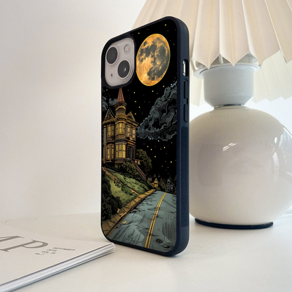 Autumn Dark Glass Case