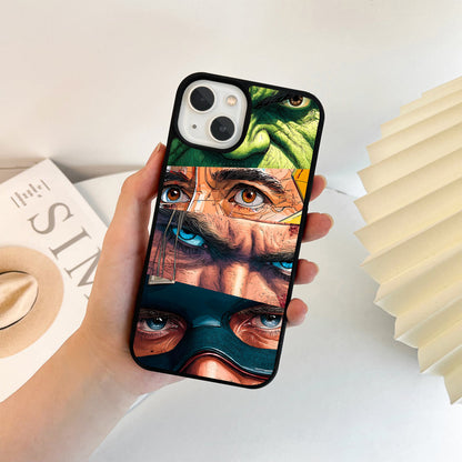 Marvel Heroes Eyes Glass Case
