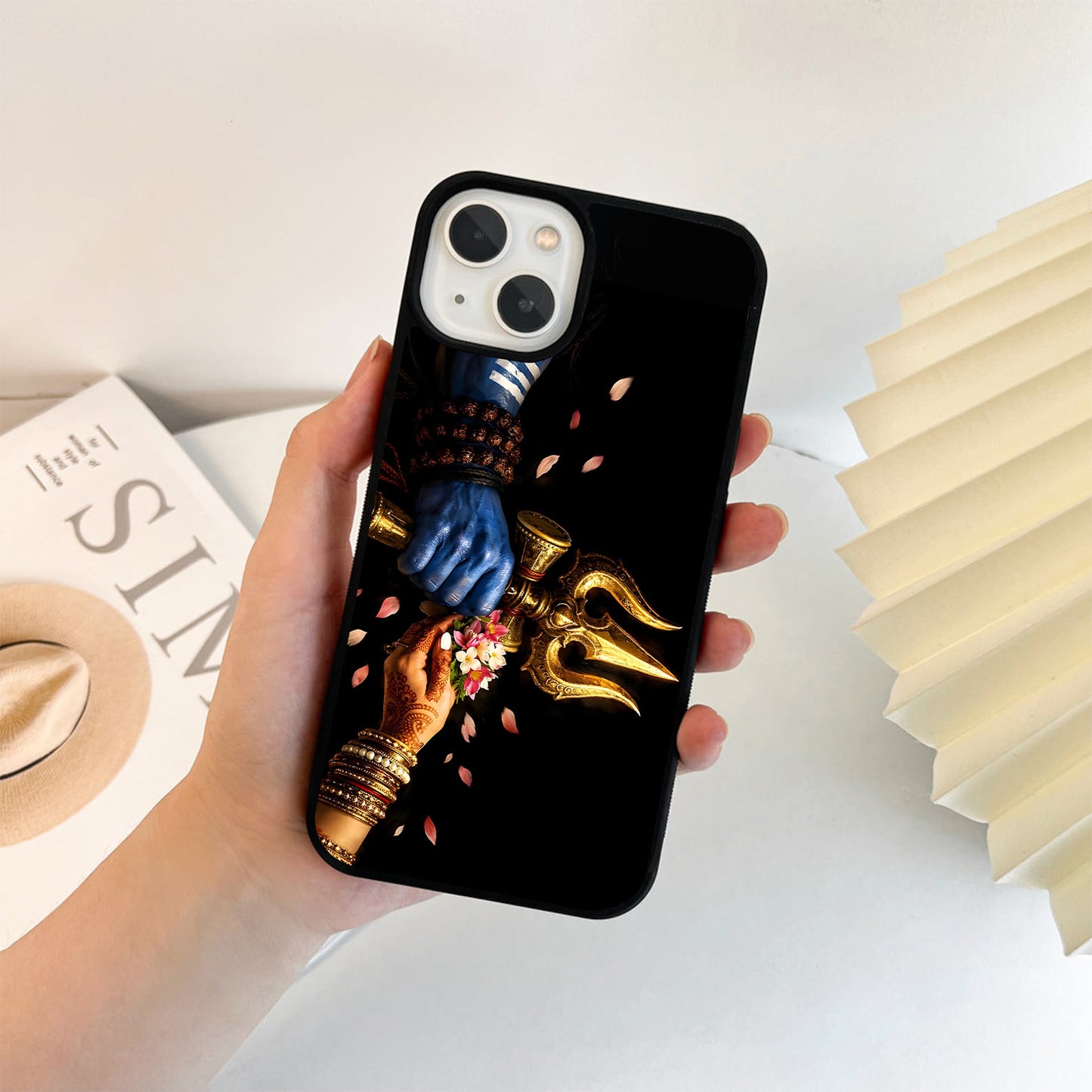 Divine Cosmic Protector Glass Case