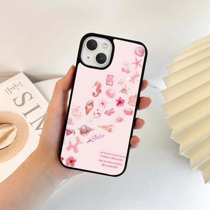 Blush Coastal Treasures Glass Case