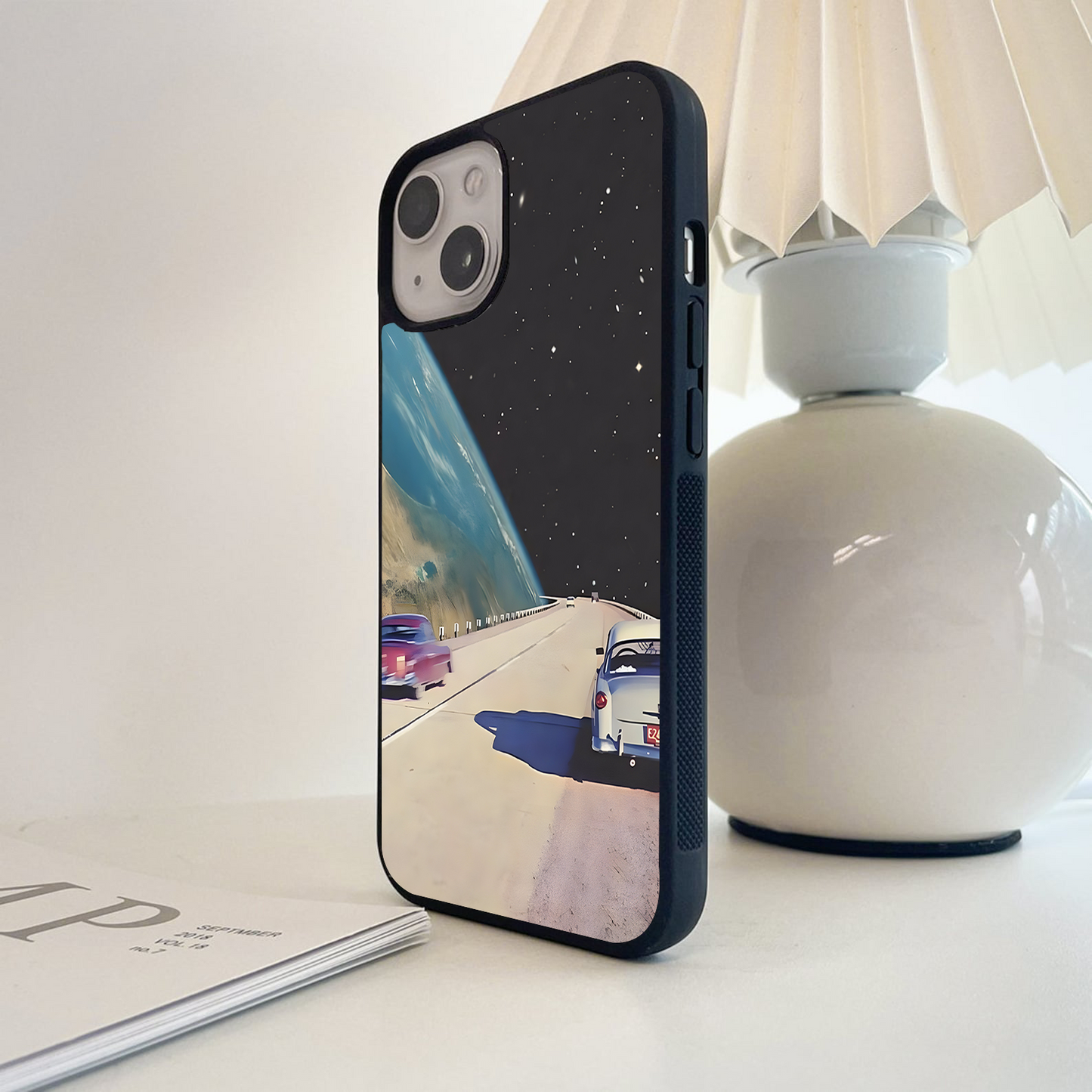 Cottage Moon Magic Glass Case