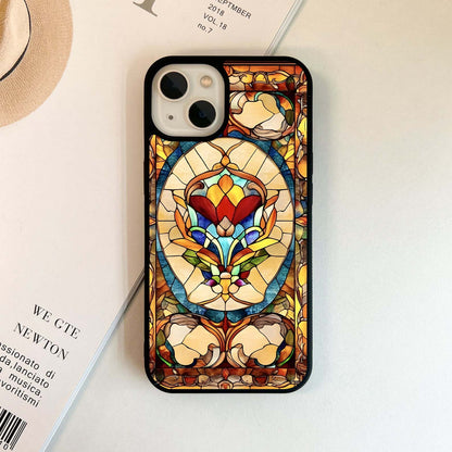 Stained Gemstone Glass Case