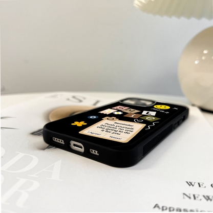 Smile Daily Reminder Glass Case