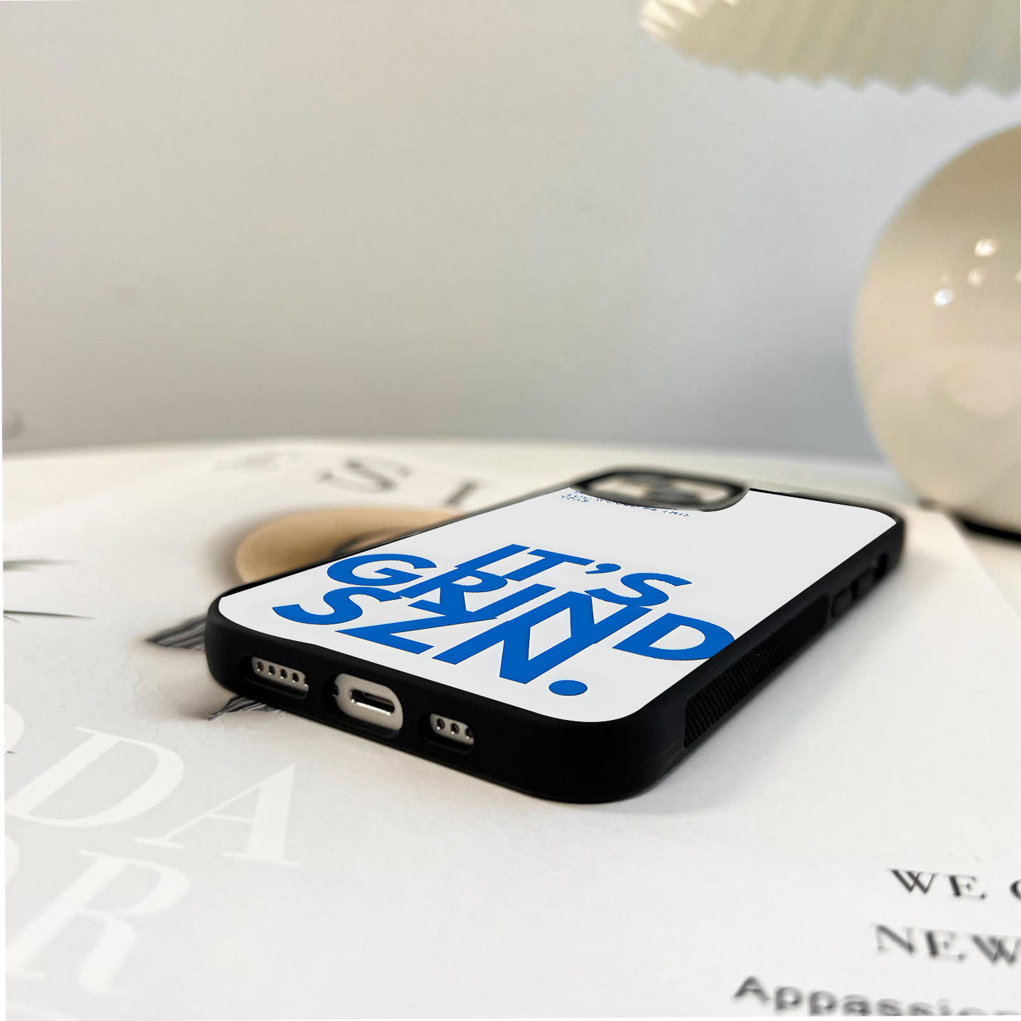 It’s Grind Szn Quote Glass Case