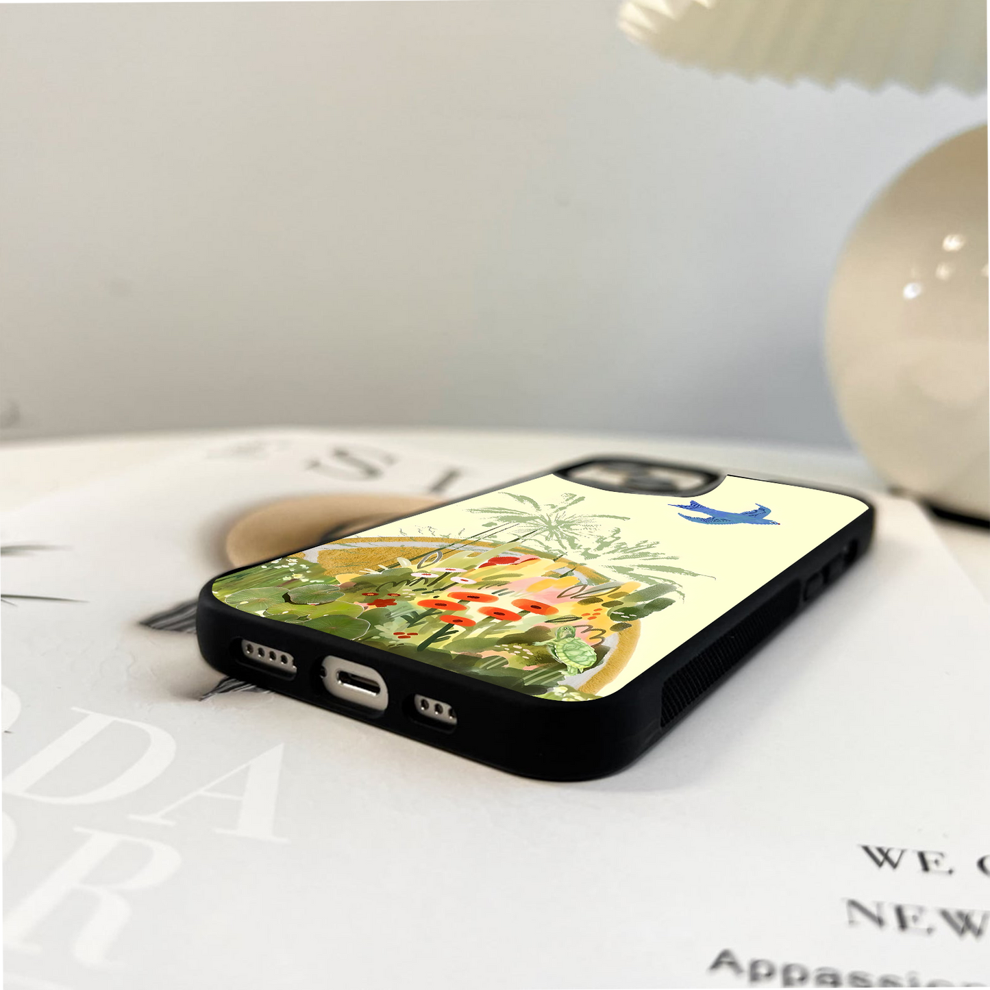 Tropical Bloom Flight Glass Case