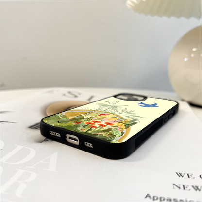 Tropical Bloom Flight Glass Case