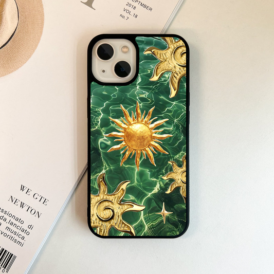Aqua Sun Mirage Glass Case
