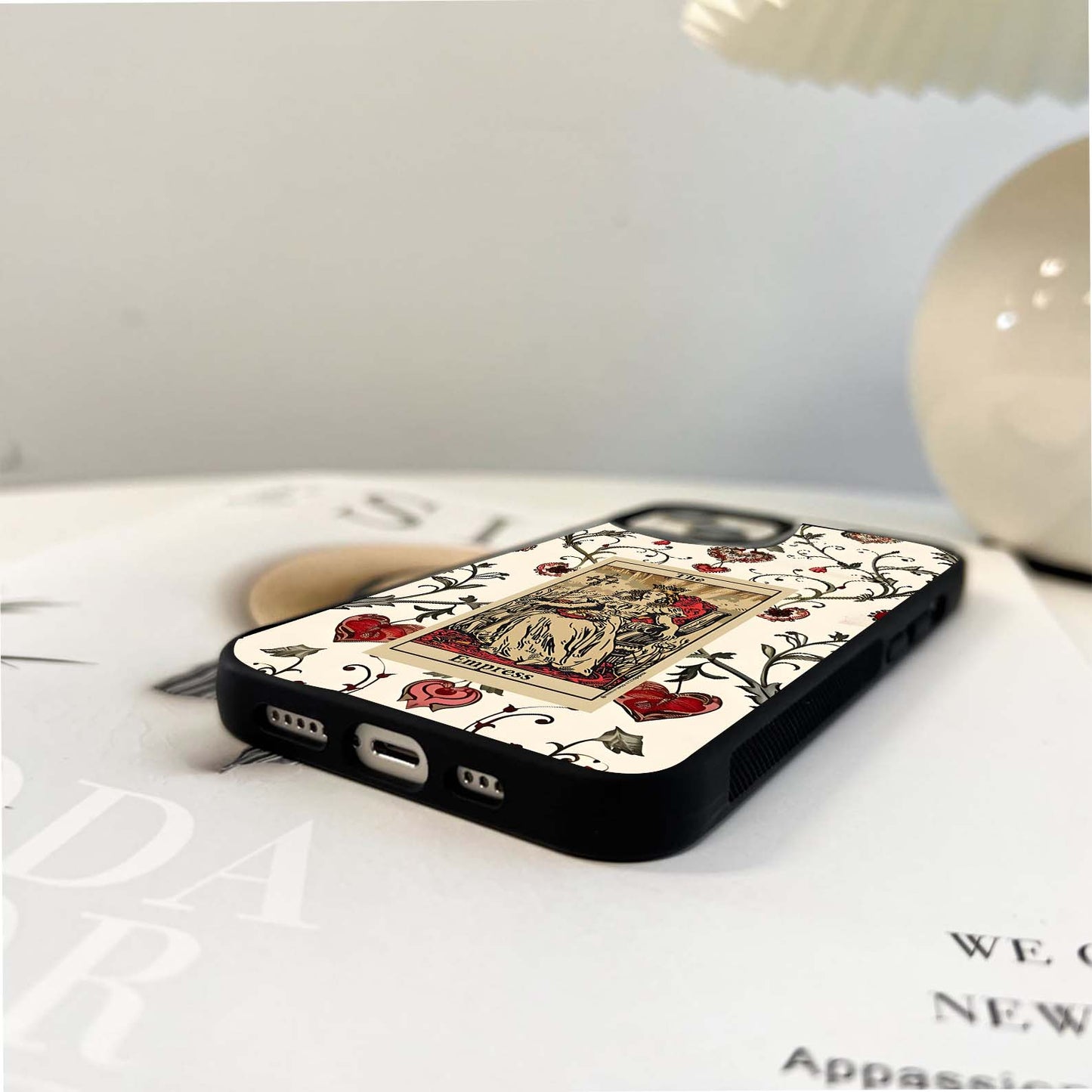 The Empress Tarot Garden Glass Case