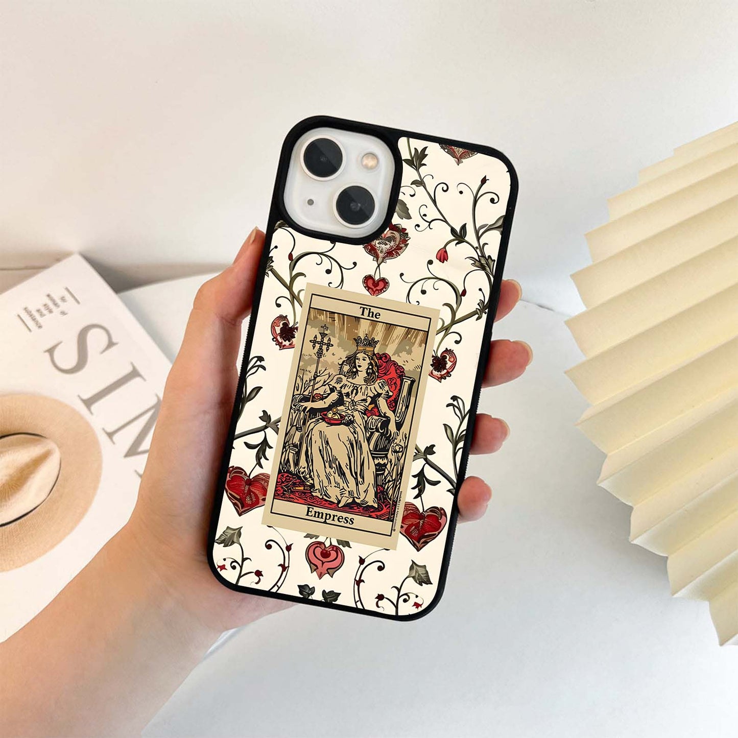 The Empress Tarot Garden Glass Case