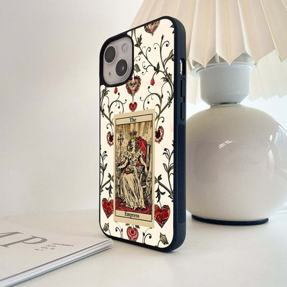The Empress Tarot Garden Glass Case