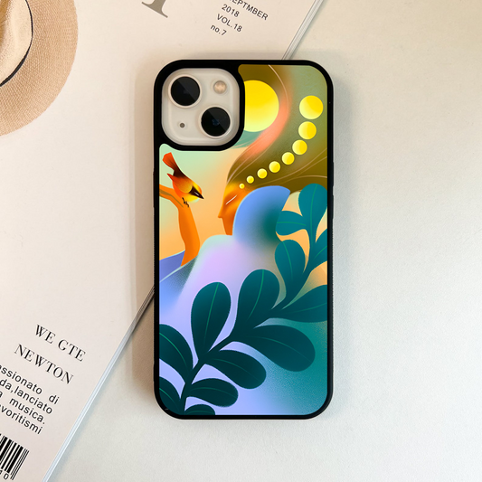 Colored Pastel Glass Case