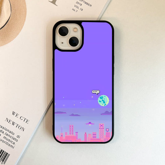 Sparkling Cloud Drift Glass Case