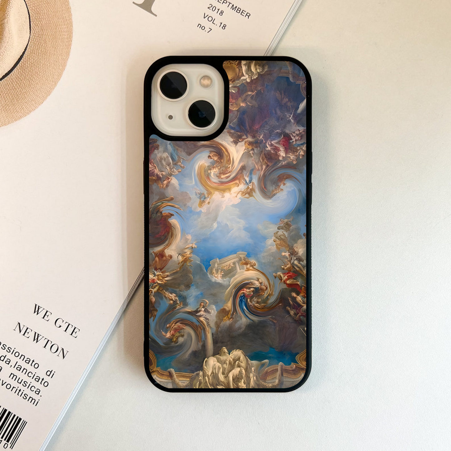 Heavenly Dream Spiral Glass Case