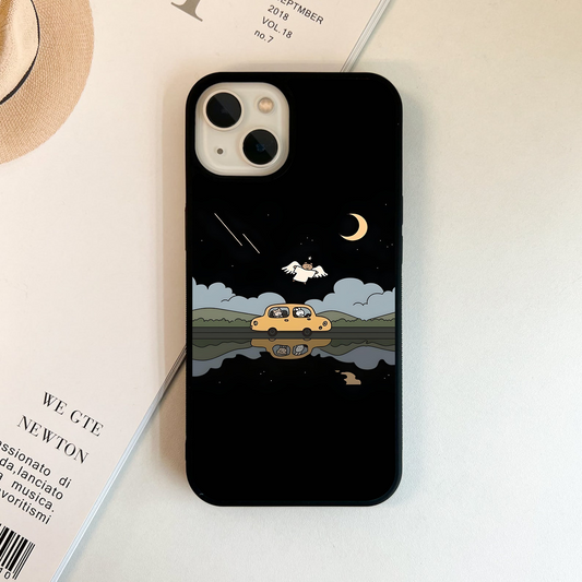 Starry Night Drive Glass Case