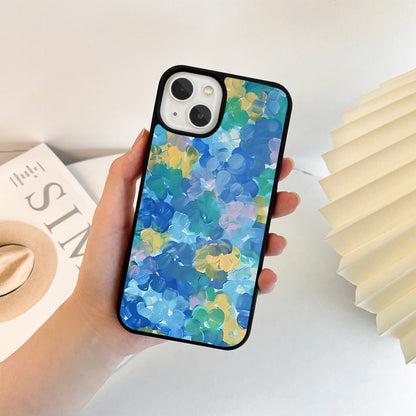 Ocean Bloom Swirl Glass Case