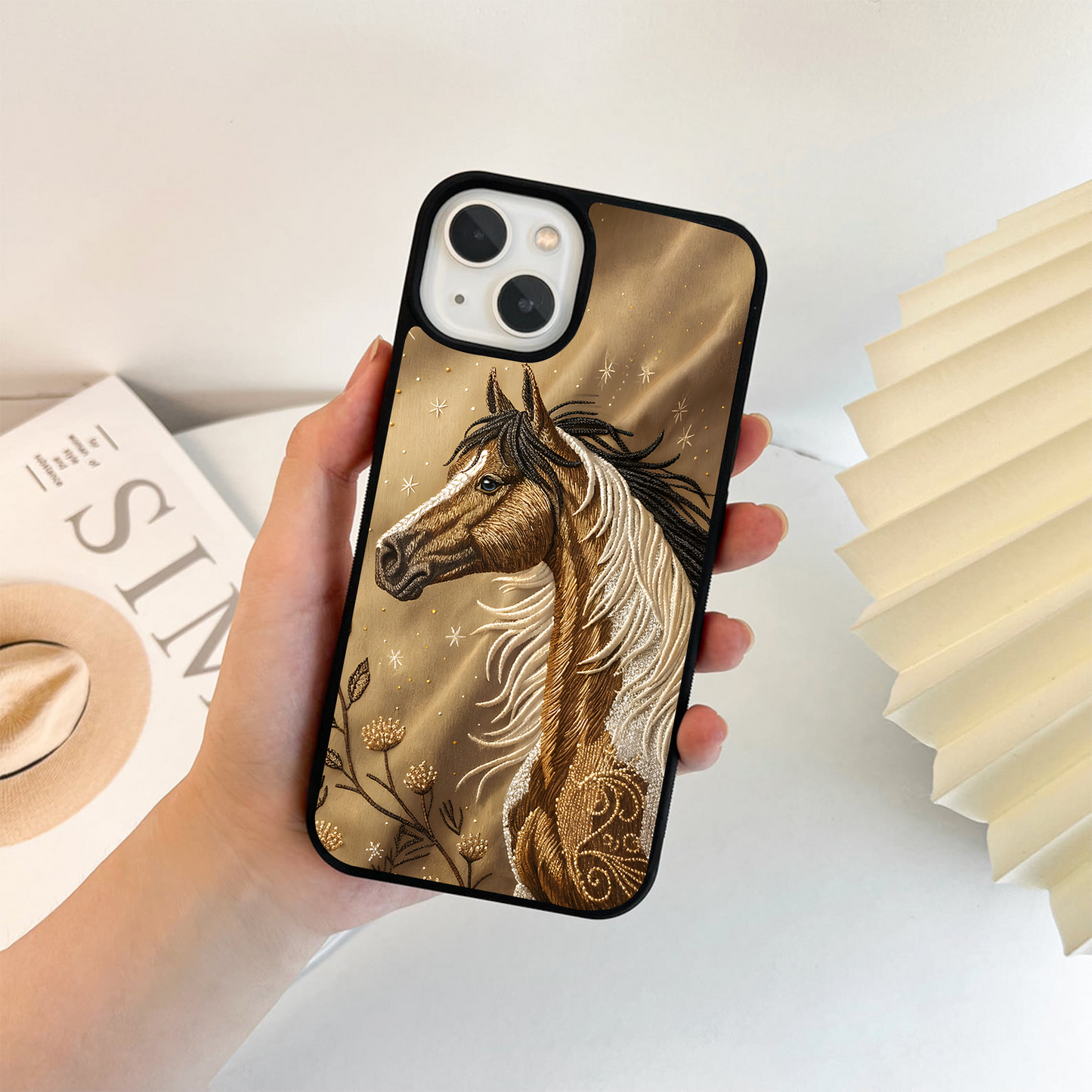 Golden Prairie Majesty Glass Case