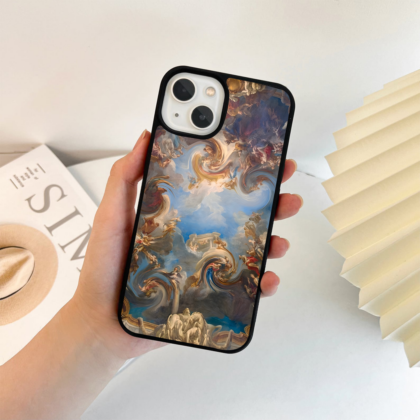 Heavenly Dream Spiral Glass Case