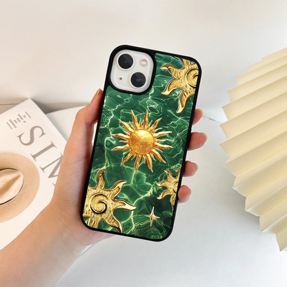 Aqua Sun Mirage Glass Case