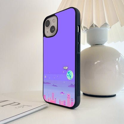 Sparkling Cloud Drift Glass Case