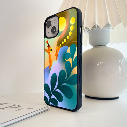 Colored Pastel Glass Case