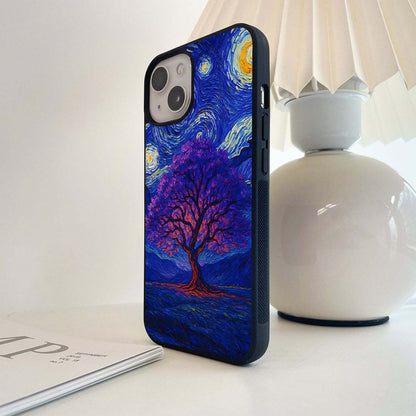 Starlit Bloom Tree Glass Case