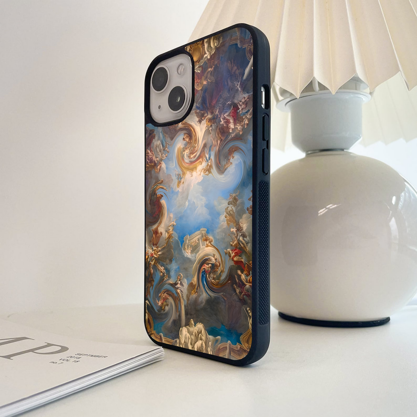 Heavenly Dream Spiral Glass Case